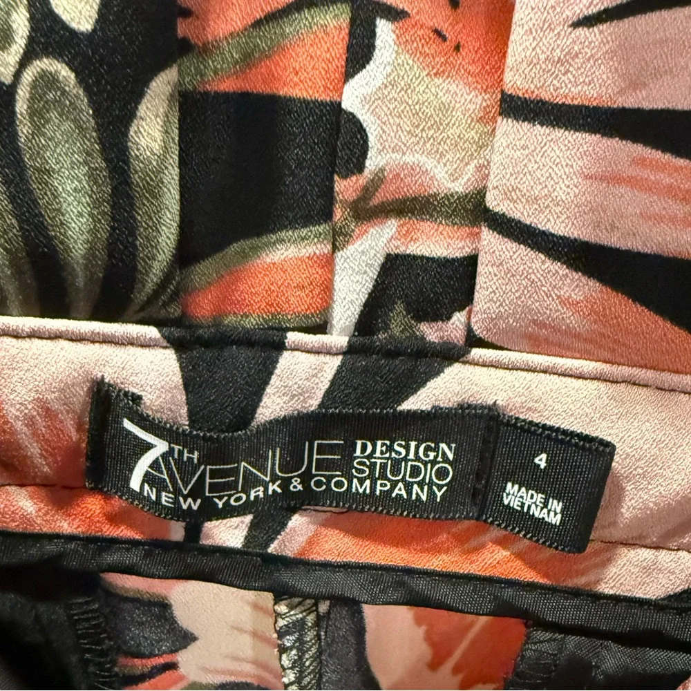NY‎ & Co high waisted wide leg pants size 4